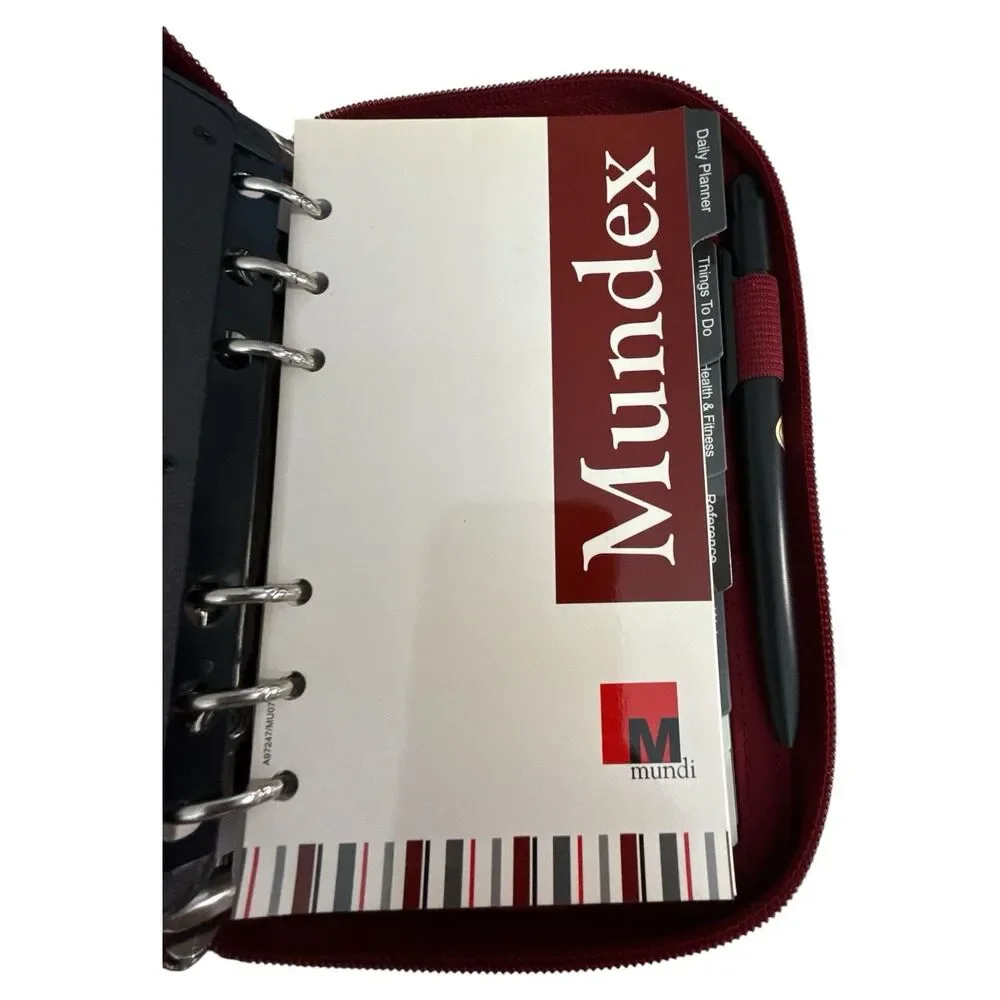 Mundi Red Organizer Wallet
